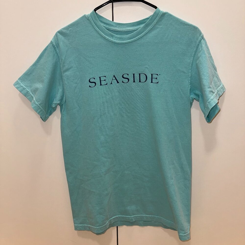 Teal Shortsleeve Unisex Seaside Tee